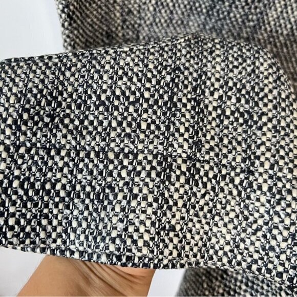 Anne Klein, Women's Wool Blend Tweed Mini Dress - Black/Gray. Size: 8. NWT - Picture 14 of 14